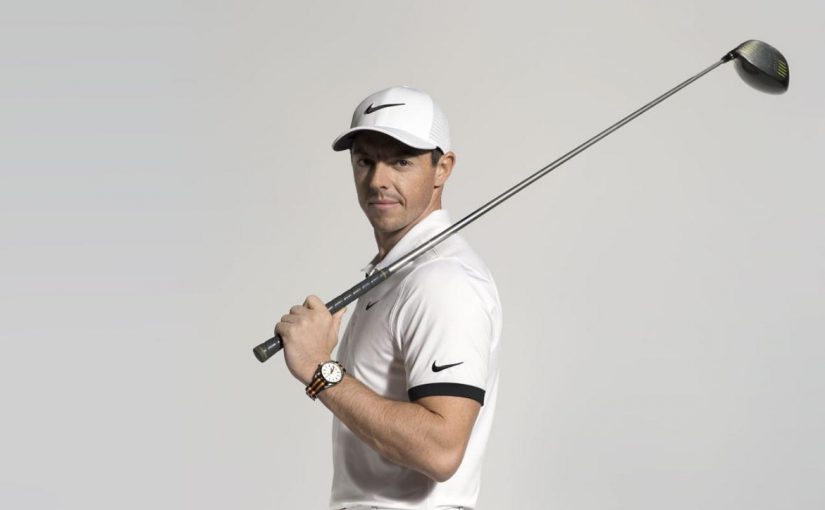 Rory McIlroy With Special Replica Omega Seamaster Aqua Terra 150M 220.12.41.21.02.003 Watches UK