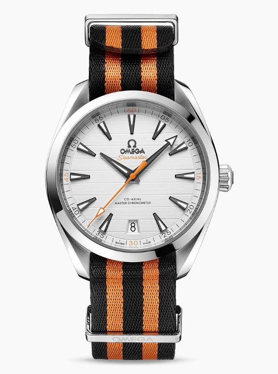 The durable fake Omega Seamaster Aqua Terra 150M 220.12.41.21.02.003 watches are made from stainless steel.