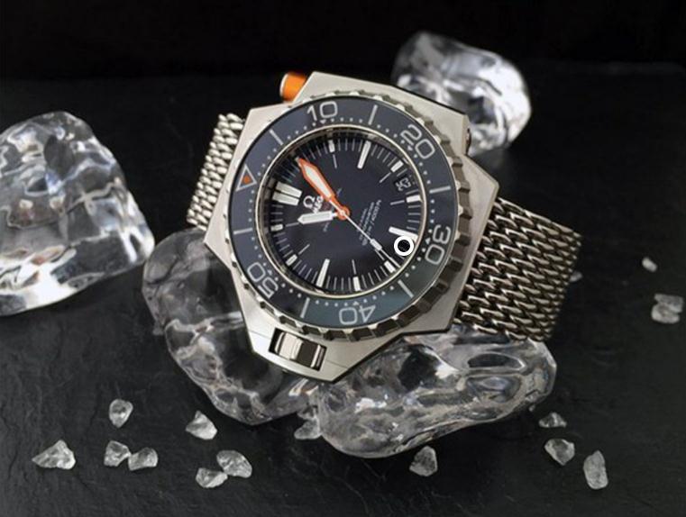 The excellent copy Omega Seamaster Ploprof 1200M 224.32.55.21.01.002 watches can guarantee water resistance to 1,200 meters.