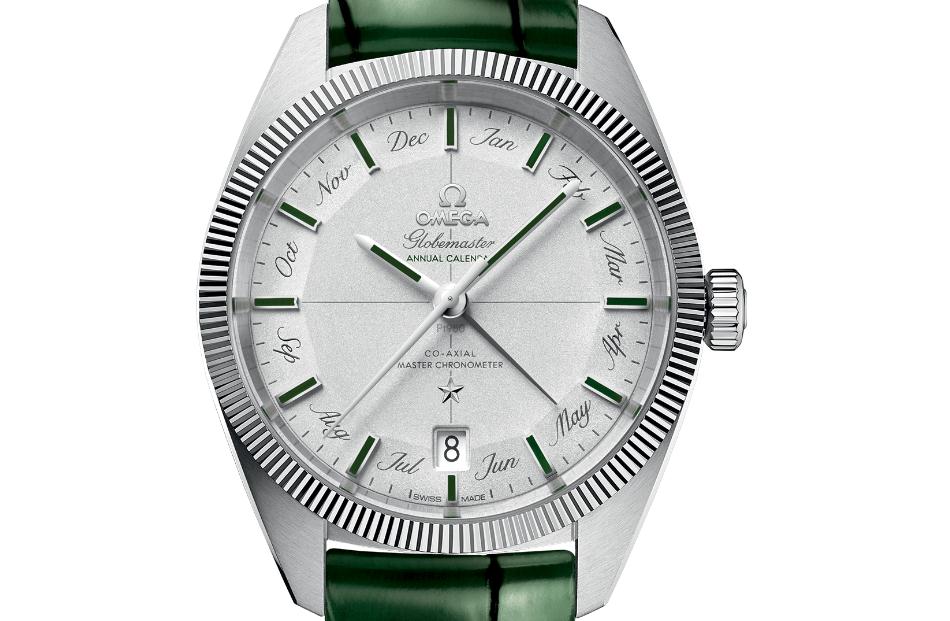 The 41 mm replica Omega Constellation Globemaster 130.93.41.22.99.002 watches have grey dials.