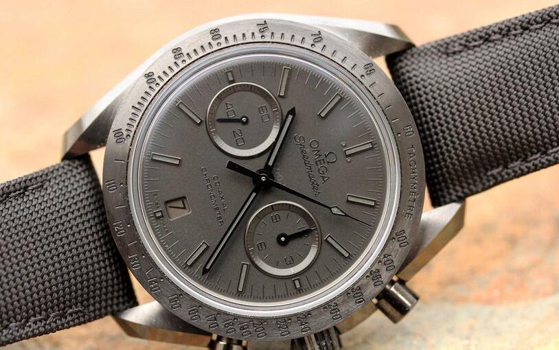 Black Luxury Omega Speedmaster “Dark Side Of The Moon” 311.92.44.51.01.005 Fake Watches For UK
