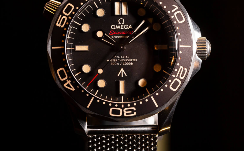 James Bond Had ‘No Time To Die’ With His Latest UK 1:1 Fake Omega Seamaster Diver 300M Co-Axial Master Chronometer 007 Edition