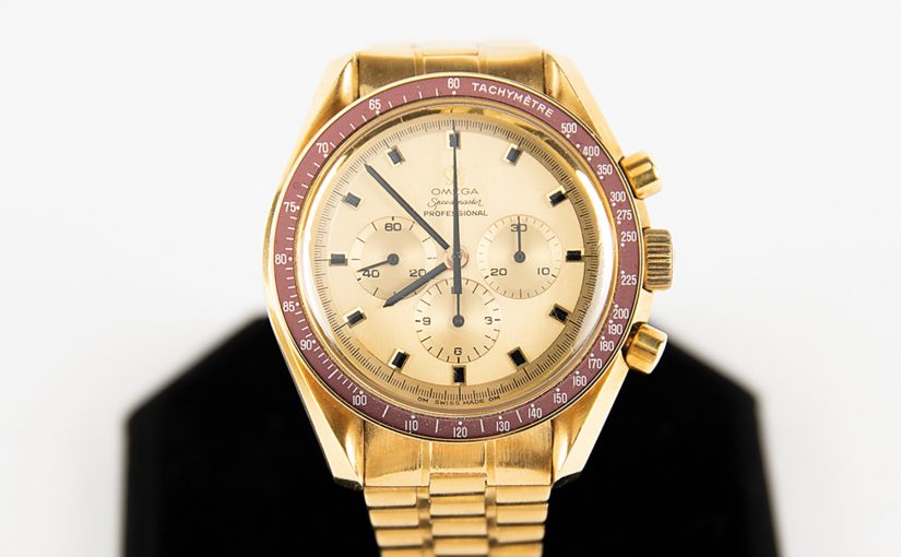 Astronaut Wally Schirra’s Gold UK AAA Replica Omega Speedmaster Moonwatch Up For Auction