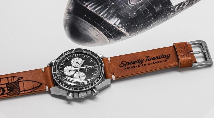 The REM Strap For The Perfect UK Fake Omega Speedmaster Watches: Speedy Tuesday — Tribute To Alaska III