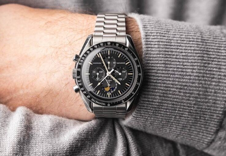 UK Best Omega SpeedyMoon 345.0809 Fake Watches — The First Moonwatches With A Moonphase