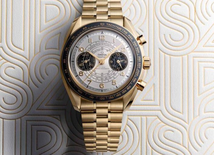 Omega Is Going For Gold At The Paris 2024 Olympic Games With Two New Versions Of The UK High Quality Fake Omega Speedmaster Chronoscope Watches For Sale